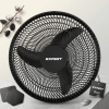 16 Inch Plastic Net Fan Black Color