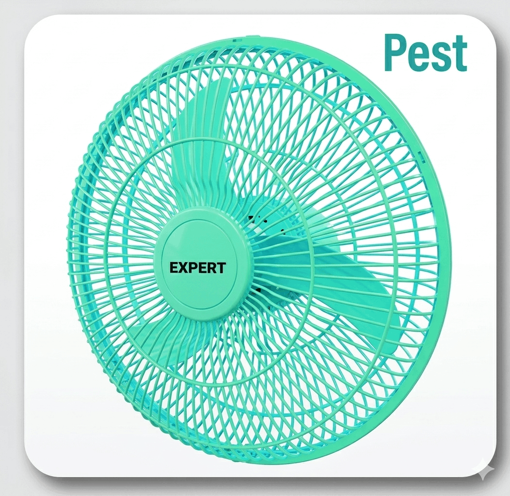 16 Inch Plastic Net Fan Pest Color (2)