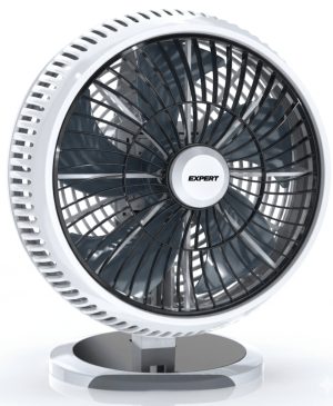 High-Speed Desk Fan 10 Inch White