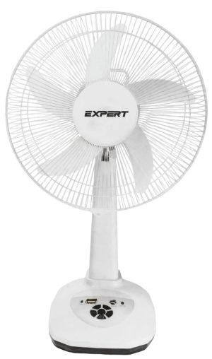 16 Inch Rechargeable Fan White