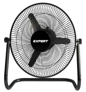 12 Inch SS High Speed Fan Black Color