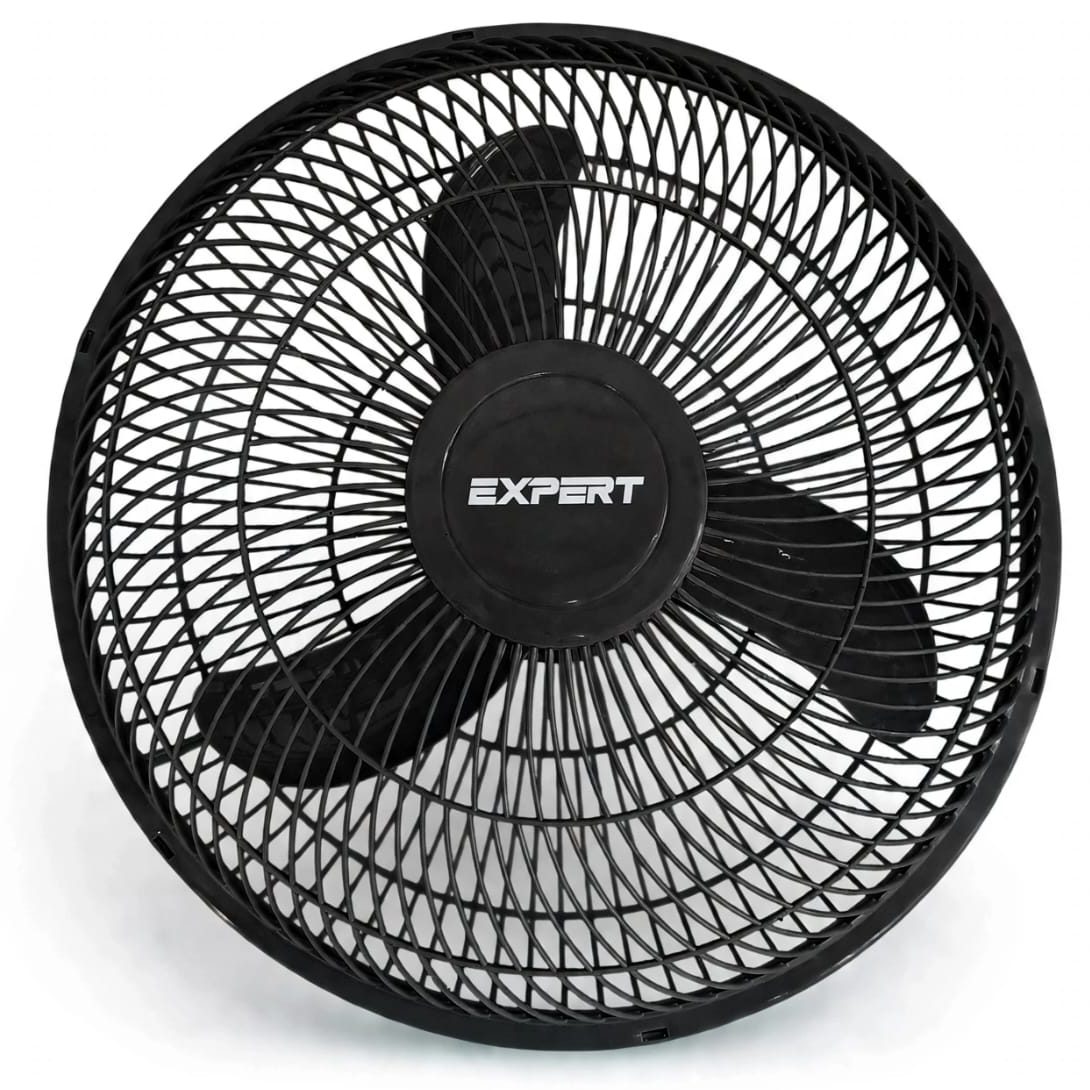16 Inch Plastic Net Fan Black Color