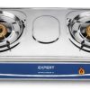 SS Double Gas Stove Model- 1